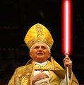 It's Darth "Benedict XVI" Sidious! Emperor Palpatine page