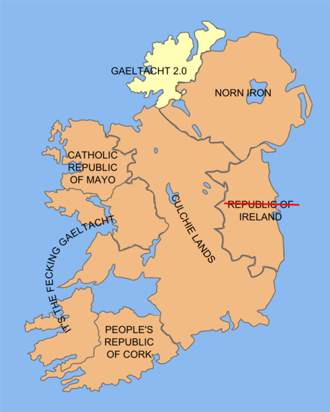 File:Political map of Ireland - Gaeltach 2.0.png