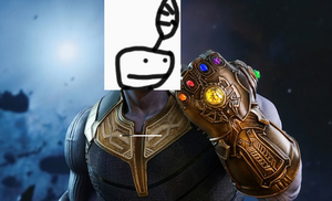Leaf Man soloing the entirety of the marvel cinematic universe