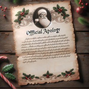 Santa's Official Apology