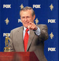 Donald Rumsfeld sends his thanks out to the people who make this all possible — you!