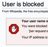 "You've been blocked!"