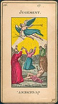 16 Le Judement Dernier - H. Pussey Grand Etteilla Tarot Deck.jpg