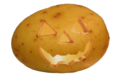 Potato O Lantern for Halloween Reskin