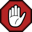 Stop hand.svg