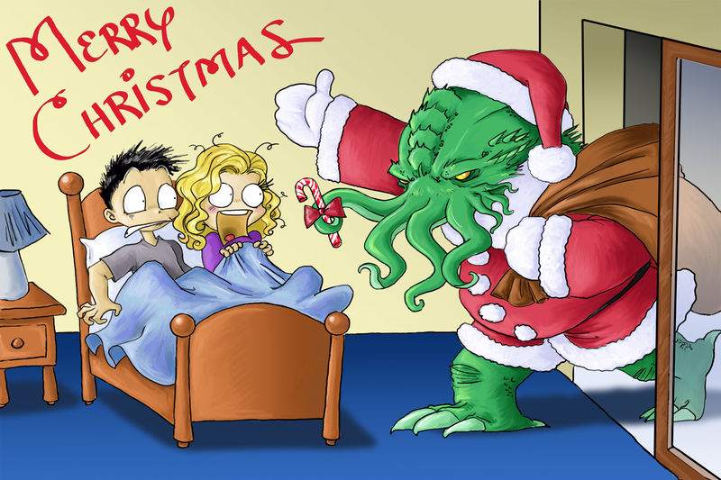 File:Santa Cthulhu Comes to Town by DrChrissy.jpg