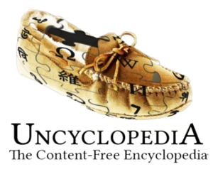 Uncyclopedia Logo Moccasin.png