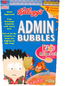 Admin Bubbles