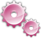 File:Crystal Clear action run pink.svg