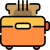 Orange toaster.svg