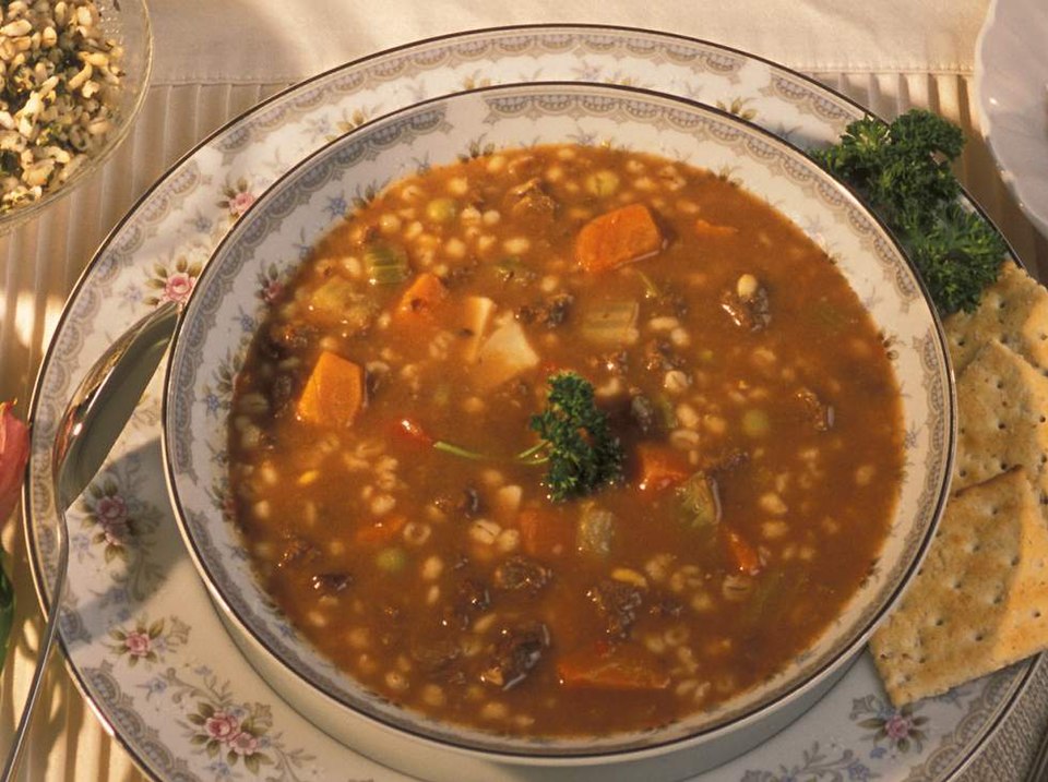 File:Vegetable beef barley soup.jpg