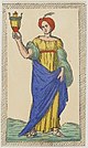 Minchiate card deck - Florence - 1860-1890 - Cups - 11 - Jack.jpg