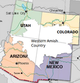Western Amish Country Map