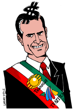 Official Portrait of the 57th President of Mexico, Enrique Peña Nieto