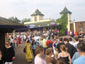 Thorpe Park's entrance on a typical day (original)