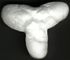 Side view of a white Y Nern