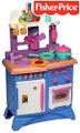 Fisher Price kitchen set. Fun for everyone! (Photochopped)