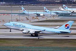 Boeing 747 of Korean Air !!