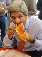 John Kerry pretending to be a Philadelphian