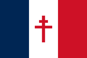 Flag of Free France 1940-1944.svg