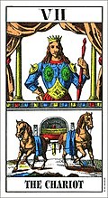 1JJ Tarot - Trump 07 - English - The Chariot.jpg