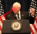 Cheney eliminates anyone who dares oppose his "Red State" plan. Dick Cheney page
