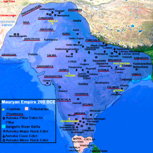 thumb Ashoka Empire 260 BCE