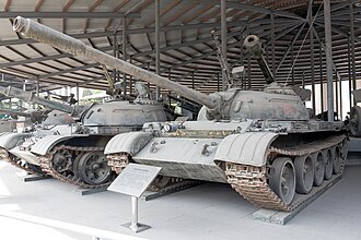 Type 59 medium tank front-left 2016 Military Museum Beijing.jpg