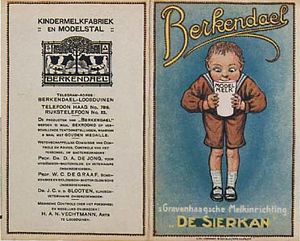 Dutch advertisement for milk