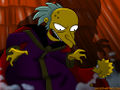 Mr. Burns as the dark lord Montymort. Mr. Burns page