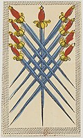 Minchiate card deck - Florence - 1860-1890 - Swords - 09.jpg