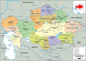 Kazakhstan Political map.gif