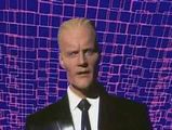 Matt Frewer in disguise so as not to be recognised by disgruntled ex-member Horny Trev.
