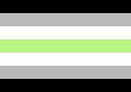 The special flag for agenders