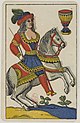 Aluette card deck - Grimaud - 1858-1890 - Knight of Cups.jpg
