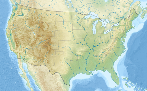 Location map USA