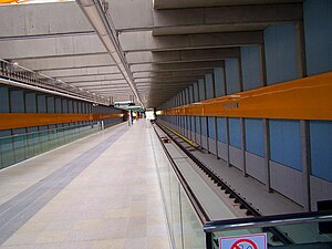 Praha - Metro Station 'Depo Hostivař' - View SSW.jpg