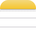 File:Apple Notes icon.svg