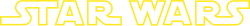 Star Wars Yellow One Line Logo.svg