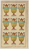 Minchiate card deck - Florence - 1860-1890 - Cups - 09.jpg