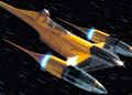 These N-1 Starfighters have very accurate guns and a lovely streamlined shape. Y25